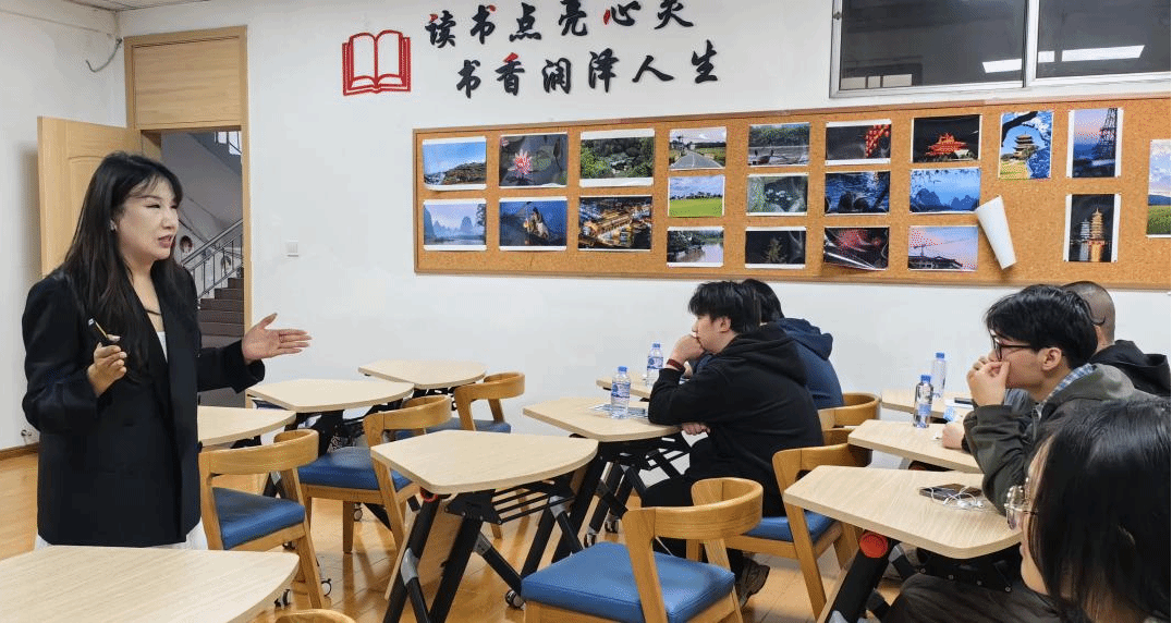 就业进行时|小树禾全能优培中心来我院开展就业宣讲活动