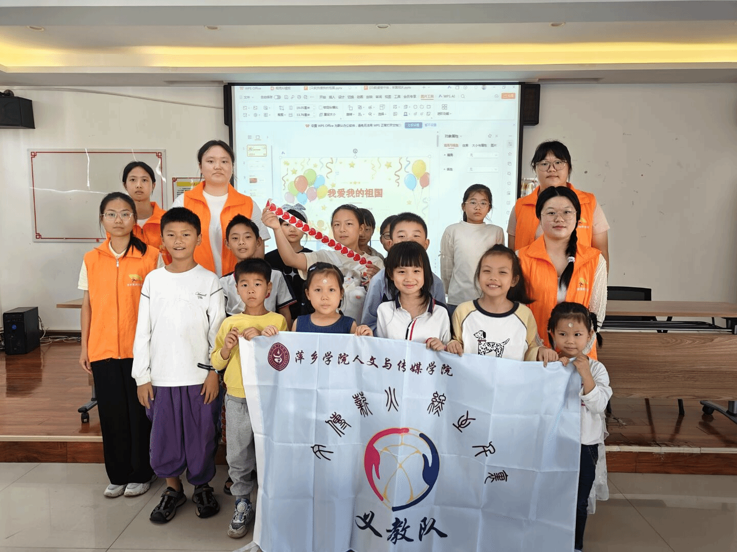 学子行知|我院义教队开展国庆知识宣讲志愿服务活动